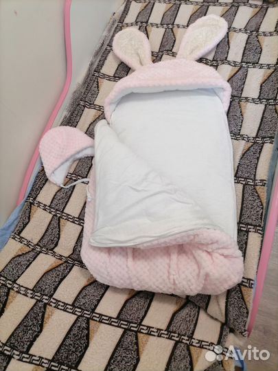 Конверт на выписку для девочки зима