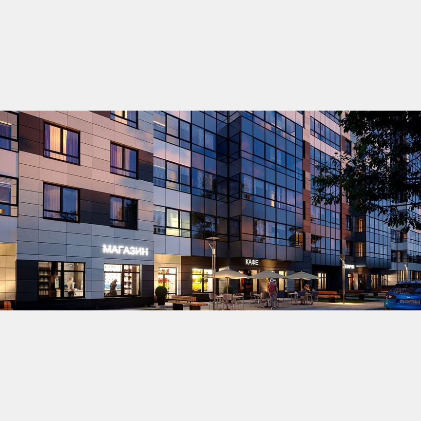 2-к. квартира, 60,3 м², 21/24 эт.