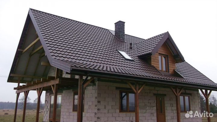 Кровля из металлочерепицы