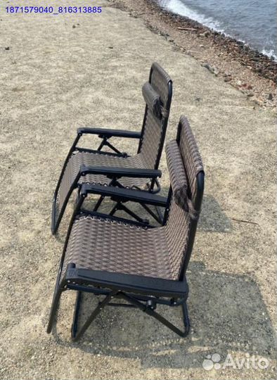 Кресло шезлонг 2шт (Арт.77576)