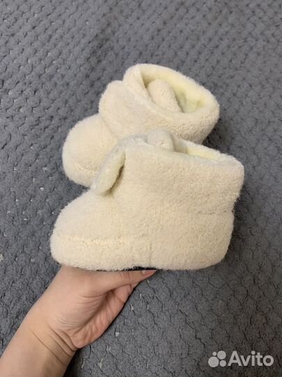 Пинетки теплые