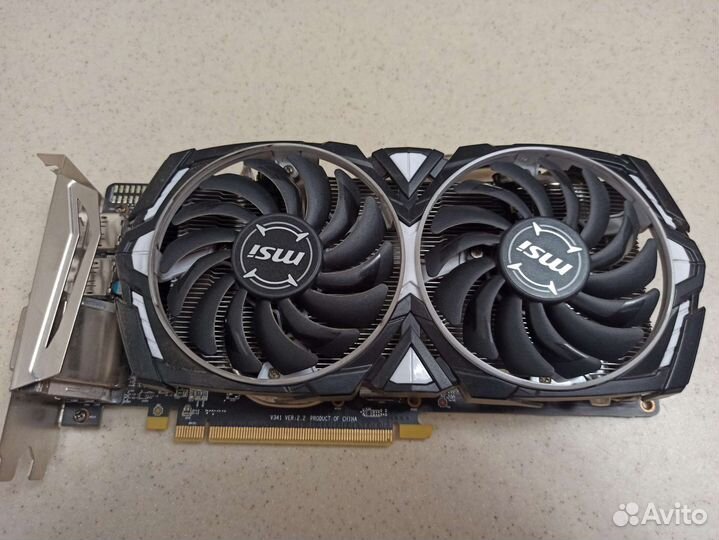 Видеокарта RX 570 8GB msi armor
