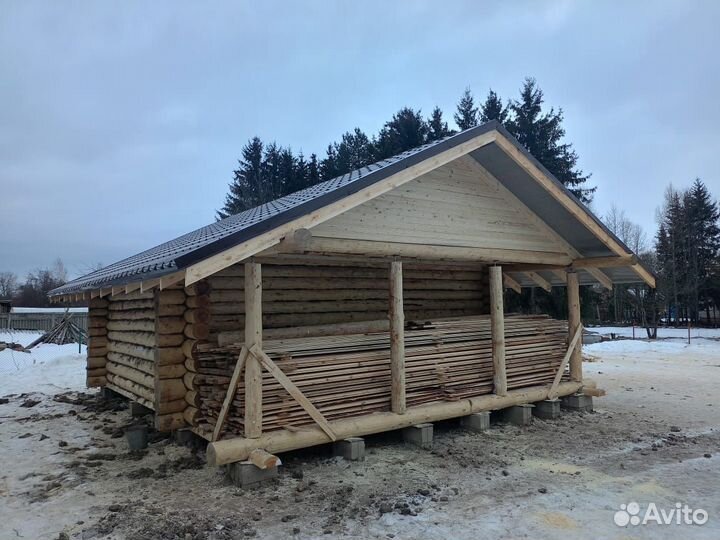 Баня из сруба 6х6 с доставкой и сборкой