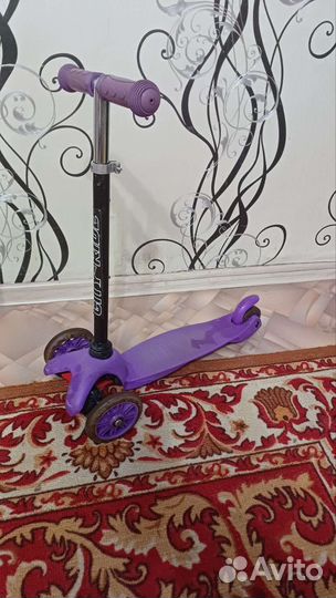 Самокат детский трехколесный