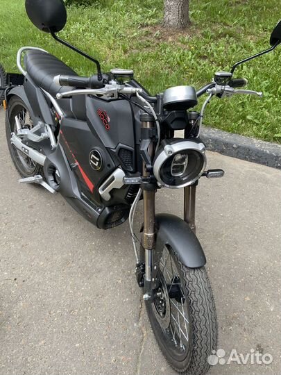 Электромотоцикл Super Soco TC MAX Черный