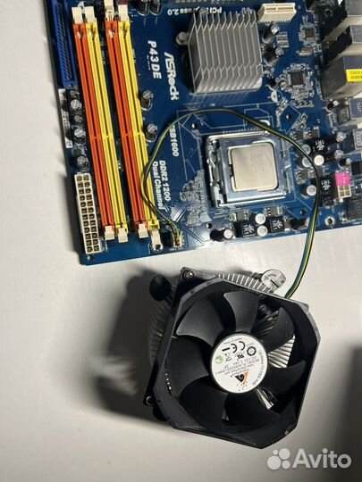 Материнская плата ASRock P43DE