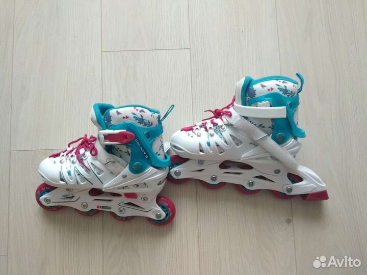 Ролики для девочки. Защита и сумка в подарок
