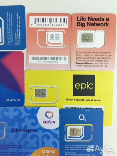 Иностранные sim карты