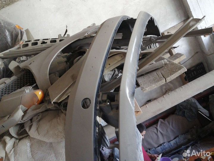 Бампер шкода рапид