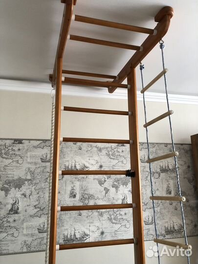 Шведская стенка деревянная