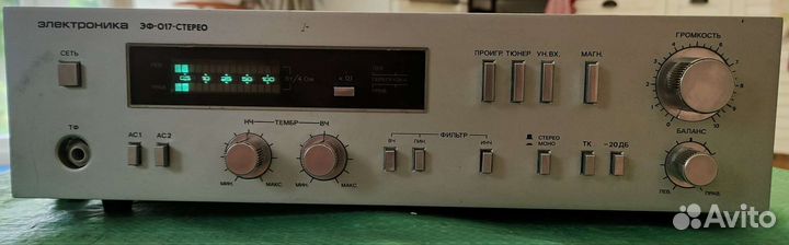 Усилитель Электроника эф 017 стерео