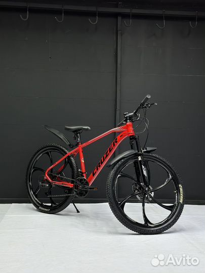 Велосипед на литых дисках