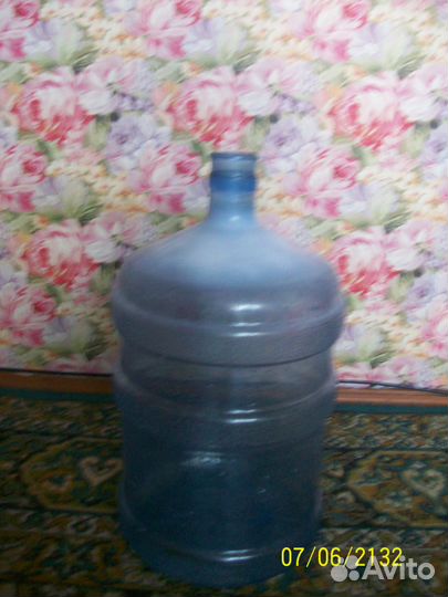 Бутыли по 19 литров для кулера