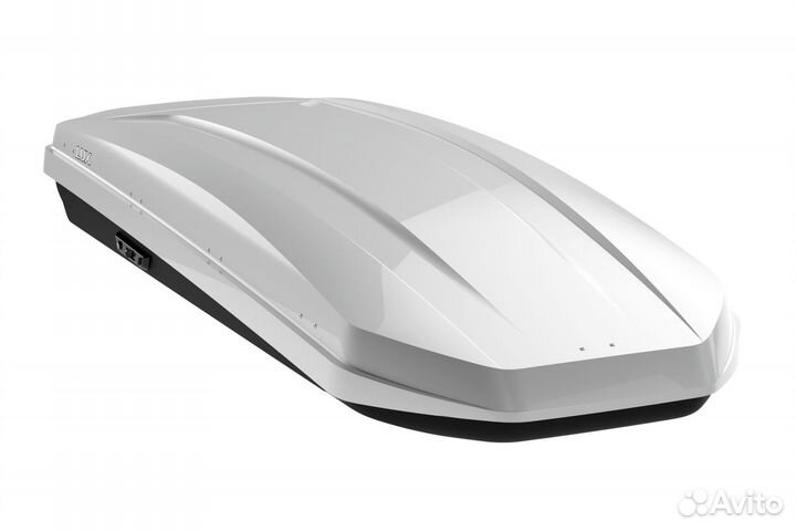 Автобокс багажник LUX Major белый глянец