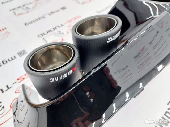 Диффузор с насадками 5 series F10 M5-Competition