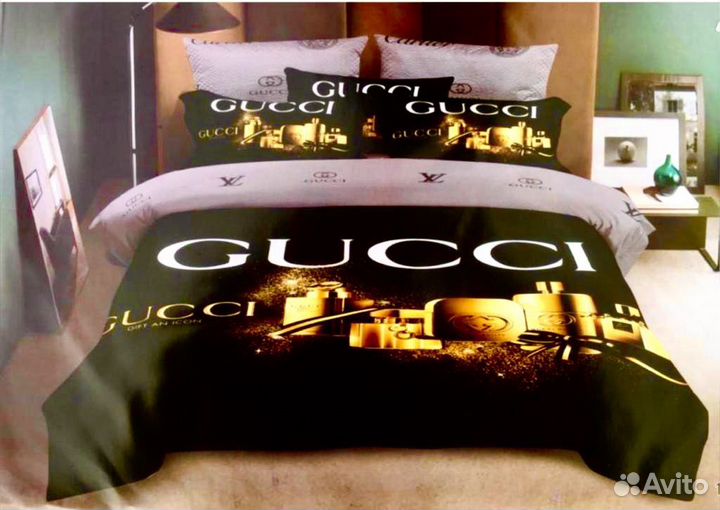 Постельное белье, новое, евро