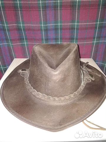 Шляпа Jack Daw 59р натуральная кожа StuffLand