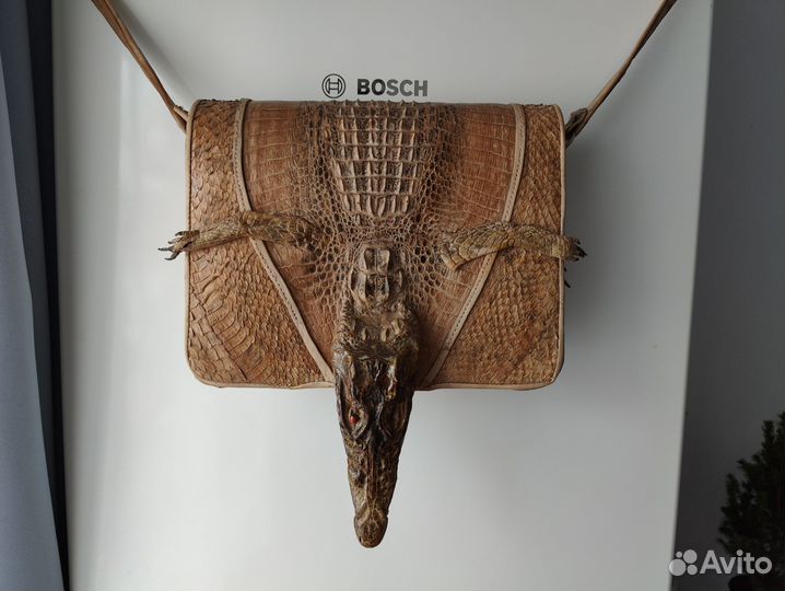 Сумка натуральная кожа крокодила