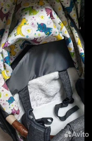 Санки коляска ника kids