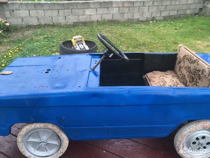 Педальная машина из СССР