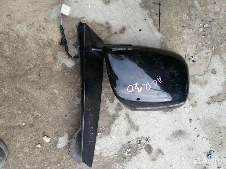 Зеркало правое Toyota Estima ACR10