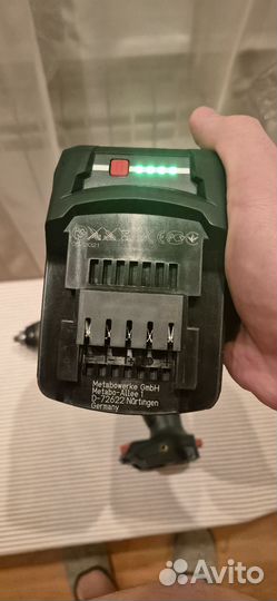 Шуруповерт metabo bs 18 ltx bl i