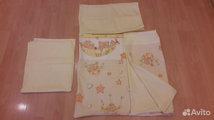 Постельное белье в детскую кроватку