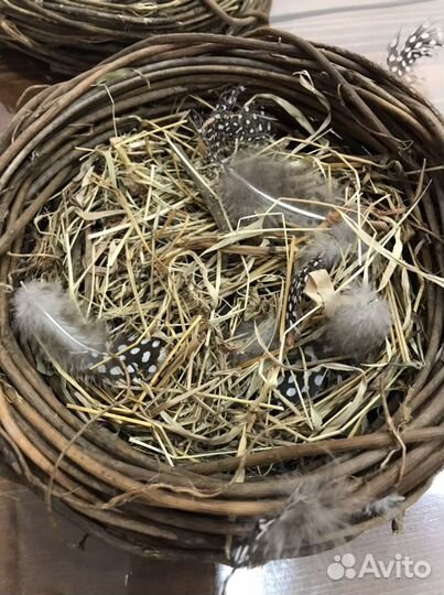 Гнездо материал для фотосессии пасхи поделки