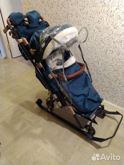 Санки-коляска Ника Детям 7-8К