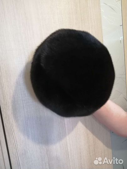 Берет женский норковый