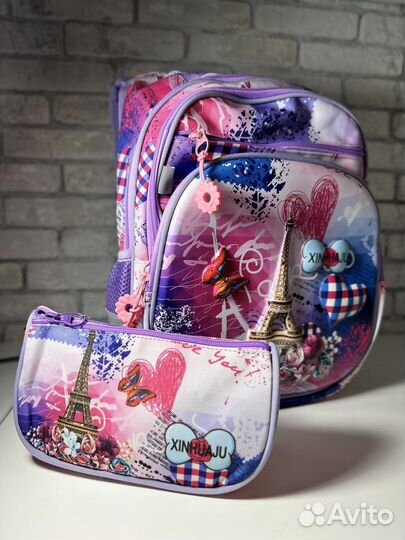 Рюкзак школьный для девочки новый