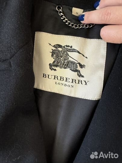 Пальто мужское burberry