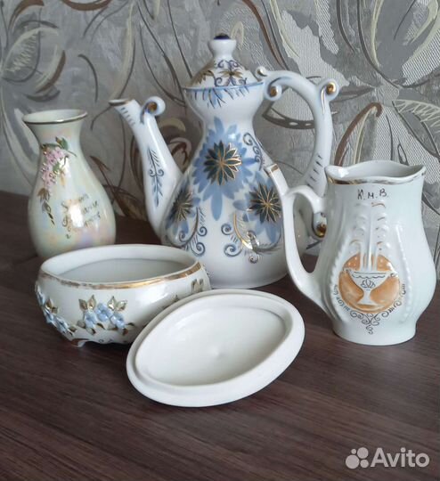 Кувшин фарфор кисловодский СССР