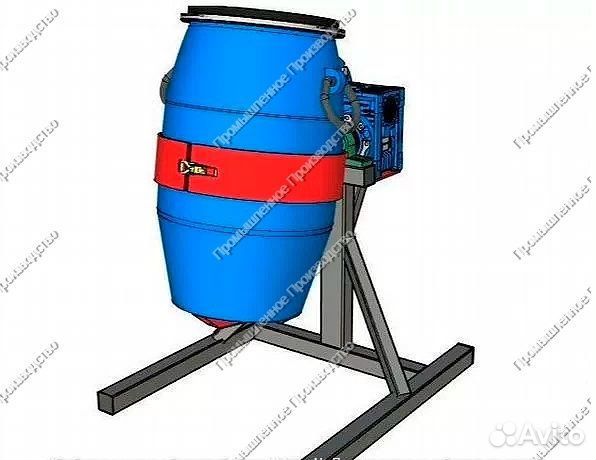 Смеситель Типа пьяная бочка 60 литров