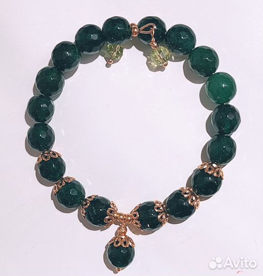 Браслет из хризопраза