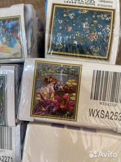 Алмазная мозаика 40х50см подрамник и без на холсте