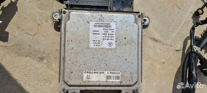 Mercedes sprinter 906,ом651 проводка мотора(коса)