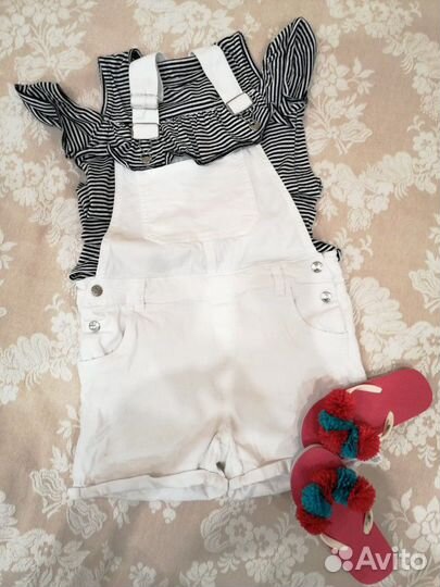 Комбинезон джинсовый