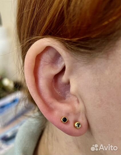 Прокол мочек ушей