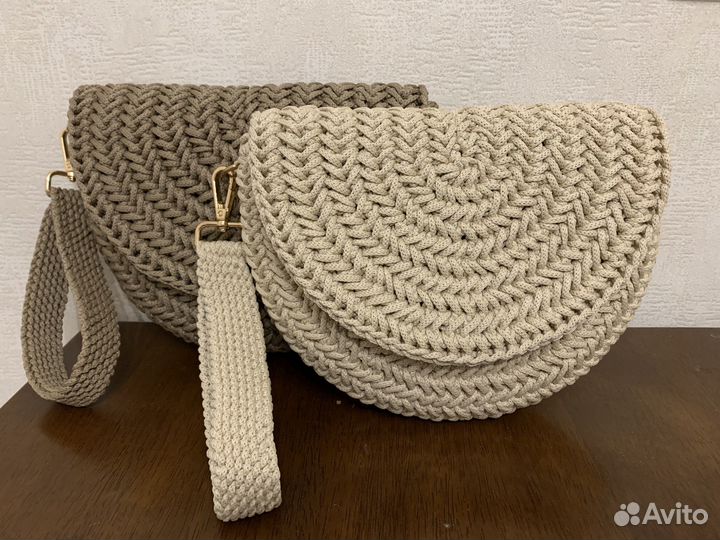 Сумка женская ручная работа вязанная
