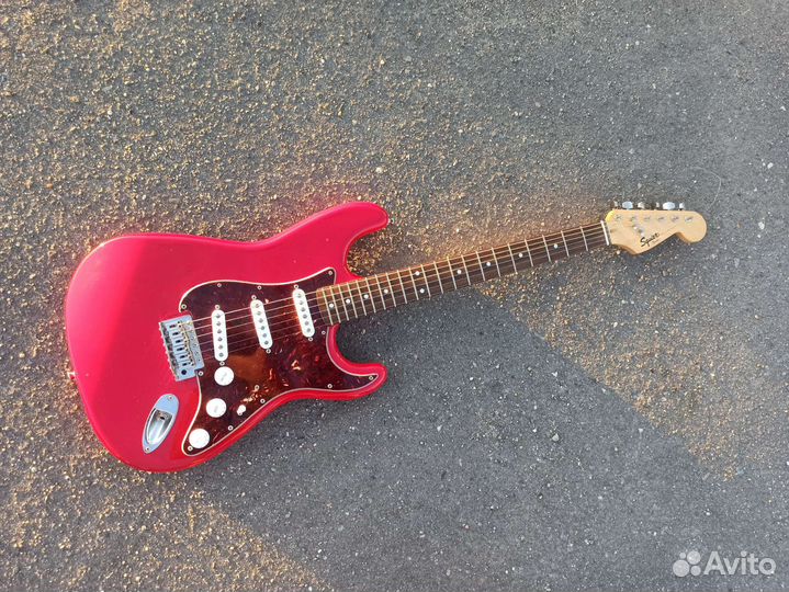 Fender squier bullet Red strat