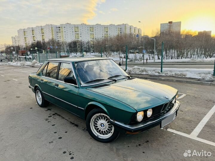 BMW 5 серия 2.0 МТ, 1984, 262 000 км