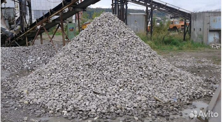 Щебень вторичный с доставкой