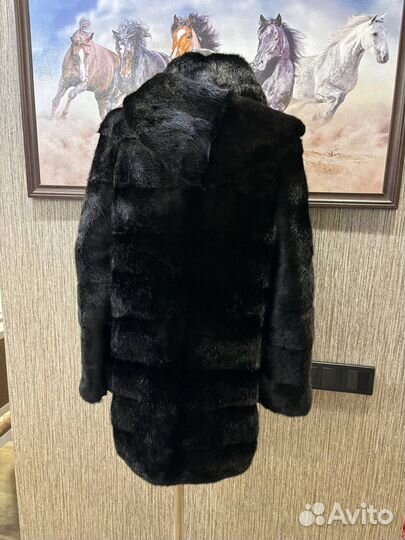 Шуба норковая 46