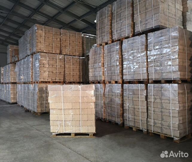 Топливные брикеты RUF (Березовая пыль)