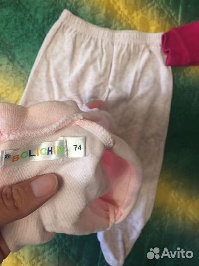 Костюмчики для девочки 6 мес