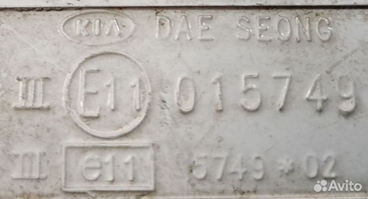 Зеркало Kia Rio 1, до рестайлинга, 2001г