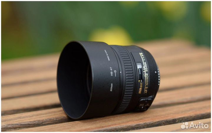 Объектив Nikon 50mm f/1.8G AF-S Nikkor