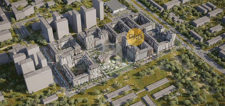 2-к. квартира, 76,9 м², 7/17 эт.