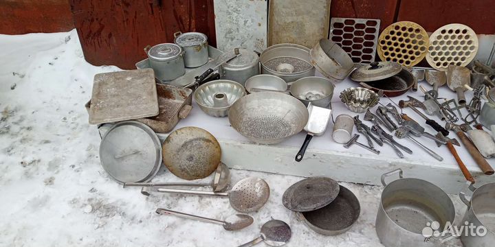 Алюминиевая посуда,кухонные принадлежности СССР